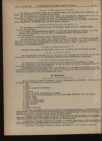 Verordnungs-Blatt für Eisenbahnen und Schiffahrt: Veröffentlichungen in Tarif- und Transport-Angelegenheiten 19220331 Seite: 6