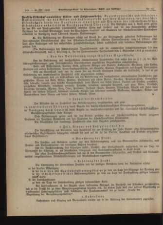 Verordnungs-Blatt für Eisenbahnen und Schiffahrt: Veröffentlichungen in Tarif- und Transport-Angelegenheiten 19220331 Seite: 8