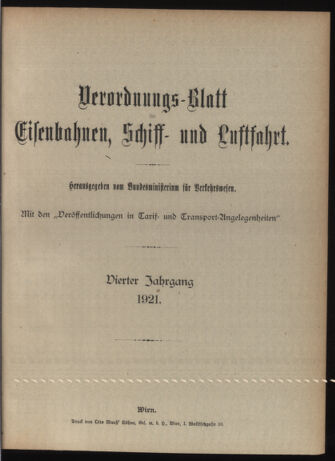 Verordnungs-Blatt für Eisenbahnen und Schiffahrt: Veröffentlichungen in Tarif- und Transport-Angelegenheiten 19220414 Seite: 3