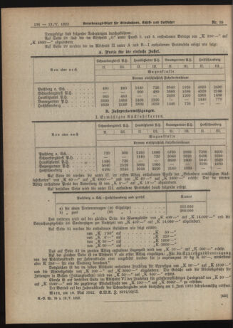 Verordnungs-Blatt für Eisenbahnen und Schiffahrt: Veröffentlichungen in Tarif- und Transport-Angelegenheiten 19220519 Seite: 4