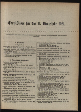 Verordnungs-Blatt für Eisenbahnen und Schiffahrt: Veröffentlichungen in Tarif- und Transport-Angelegenheiten 19220714 Seite: 5