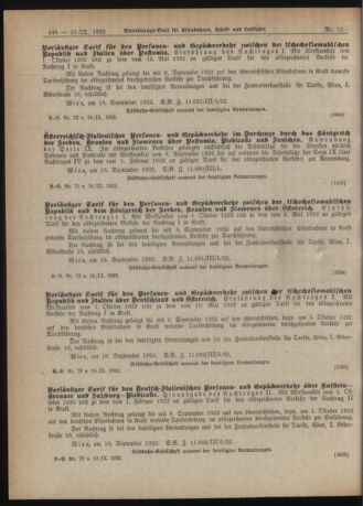 Verordnungs-Blatt für Eisenbahnen und Schiffahrt: Veröffentlichungen in Tarif- und Transport-Angelegenheiten 19220919 Seite: 4