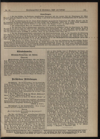 Verordnungs-Blatt für Eisenbahnen und Schiffahrt: Veröffentlichungen in Tarif- und Transport-Angelegenheiten 19221114 Seite: 7