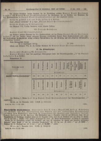 Verordnungs-Blatt für Eisenbahnen und Schiffahrt: Veröffentlichungen in Tarif- und Transport-Angelegenheiten 19221117 Seite: 5