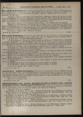 Verordnungs-Blatt für Eisenbahnen und Schiffahrt: Veröffentlichungen in Tarif- und Transport-Angelegenheiten 19221215 Seite: 3