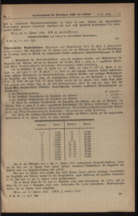 Verordnungs-Blatt für Eisenbahnen und Schiffahrt: Veröffentlichungen in Tarif- und Transport-Angelegenheiten 19230112 Seite: 5