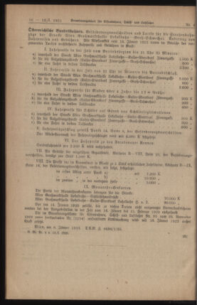 Verordnungs-Blatt für Eisenbahnen und Schiffahrt: Veröffentlichungen in Tarif- und Transport-Angelegenheiten 19230112 Seite: 6