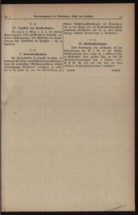 Verordnungs-Blatt für Eisenbahnen und Schiffahrt: Veröffentlichungen in Tarif- und Transport-Angelegenheiten 19230123 Seite: 9