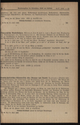 Verordnungs-Blatt für Eisenbahnen und Schiffahrt: Veröffentlichungen in Tarif- und Transport-Angelegenheiten 19230126 Seite: 3