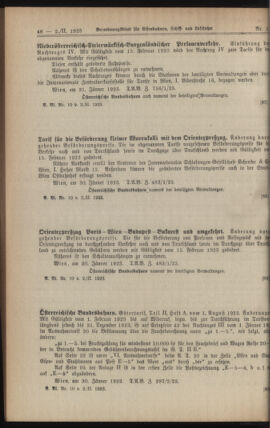 Verordnungs-Blatt für Eisenbahnen und Schiffahrt: Veröffentlichungen in Tarif- und Transport-Angelegenheiten 19230202 Seite: 2