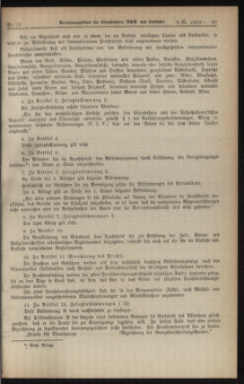 Verordnungs-Blatt für Eisenbahnen und Schiffahrt: Veröffentlichungen in Tarif- und Transport-Angelegenheiten 19230209 Seite: 5