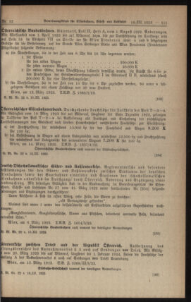 Verordnungs-Blatt für Eisenbahnen und Schiffahrt: Veröffentlichungen in Tarif- und Transport-Angelegenheiten 19230316 Seite: 3