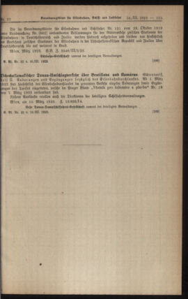 Verordnungs-Blatt für Eisenbahnen und Schiffahrt: Veröffentlichungen in Tarif- und Transport-Angelegenheiten 19230316 Seite: 7