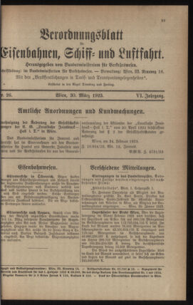 Verordnungs-Blatt für Eisenbahnen und Schiffahrt: Veröffentlichungen in Tarif- und Transport-Angelegenheiten 19230330 Seite: 11