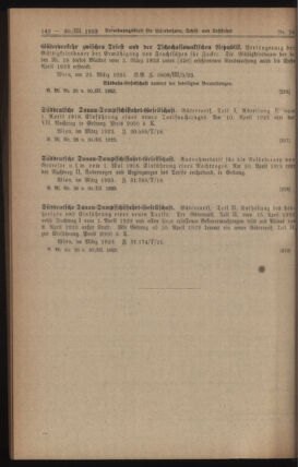 Verordnungs-Blatt für Eisenbahnen und Schiffahrt: Veröffentlichungen in Tarif- und Transport-Angelegenheiten 19230330 Seite: 8