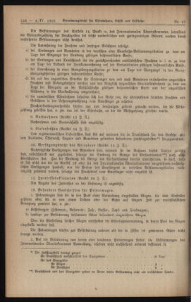 Verordnungs-Blatt für Eisenbahnen und Schiffahrt: Veröffentlichungen in Tarif- und Transport-Angelegenheiten 19230406 Seite: 14