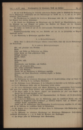 Verordnungs-Blatt für Eisenbahnen und Schiffahrt: Veröffentlichungen in Tarif- und Transport-Angelegenheiten 19230406 Seite: 20