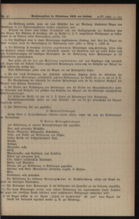 Verordnungs-Blatt für Eisenbahnen und Schiffahrt: Veröffentlichungen in Tarif- und Transport-Angelegenheiten 19230406 Seite: 7