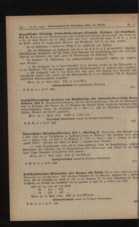 Verordnungs-Blatt für Eisenbahnen und Schiffahrt: Veröffentlichungen in Tarif- und Transport-Angelegenheiten 19230420 Seite: 2