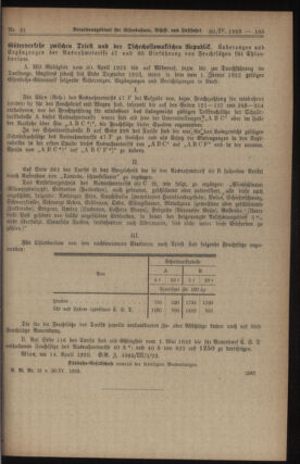 Verordnungs-Blatt für Eisenbahnen und Schiffahrt: Veröffentlichungen in Tarif- und Transport-Angelegenheiten 19230420 Seite: 3