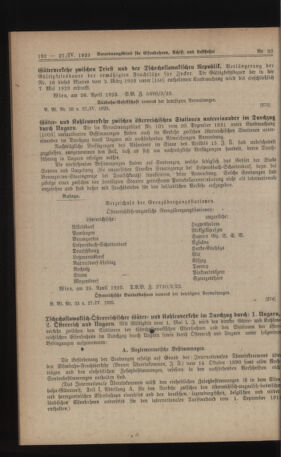 Verordnungs-Blatt für Eisenbahnen und Schiffahrt: Veröffentlichungen in Tarif- und Transport-Angelegenheiten 19230427 Seite: 4