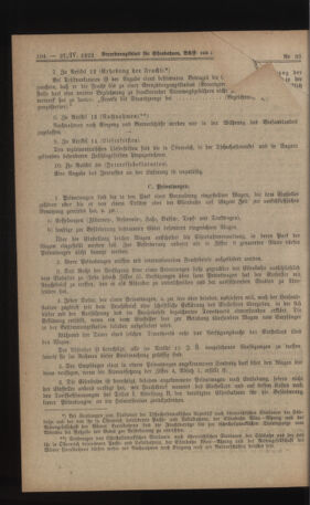 Verordnungs-Blatt für Eisenbahnen und Schiffahrt: Veröffentlichungen in Tarif- und Transport-Angelegenheiten 19230427 Seite: 6