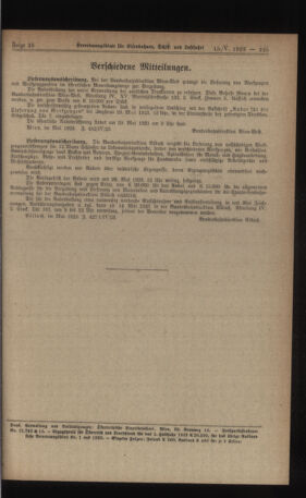 Verordnungs-Blatt für Eisenbahnen und Schiffahrt: Veröffentlichungen in Tarif- und Transport-Angelegenheiten 19230515 Seite: 11