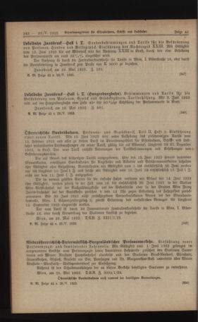 Verordnungs-Blatt für Eisenbahnen und Schiffahrt: Veröffentlichungen in Tarif- und Transport-Angelegenheiten 19230529 Seite: 2