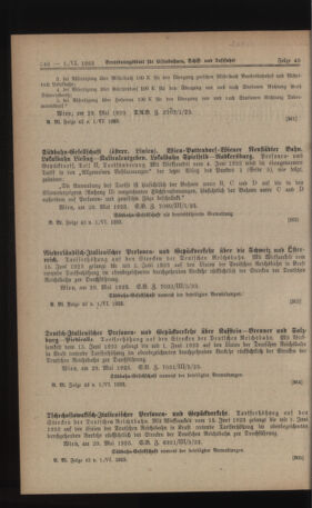 Verordnungs-Blatt für Eisenbahnen und Schiffahrt: Veröffentlichungen in Tarif- und Transport-Angelegenheiten 19230601 Seite: 2