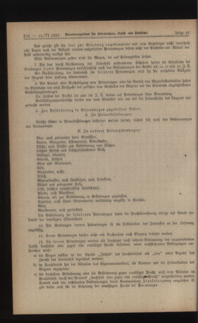 Verordnungs-Blatt für Eisenbahnen und Schiffahrt: Veröffentlichungen in Tarif- und Transport-Angelegenheiten 19230615 Seite: 10