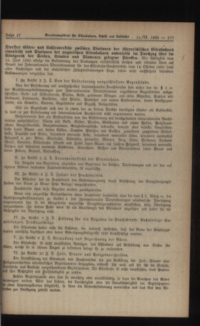 Verordnungs-Blatt für Eisenbahnen und Schiffahrt: Veröffentlichungen in Tarif- und Transport-Angelegenheiten 19230615 Seite: 13