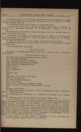 Verordnungs-Blatt für Eisenbahnen und Schiffahrt: Veröffentlichungen in Tarif- und Transport-Angelegenheiten 19230615 Seite: 15