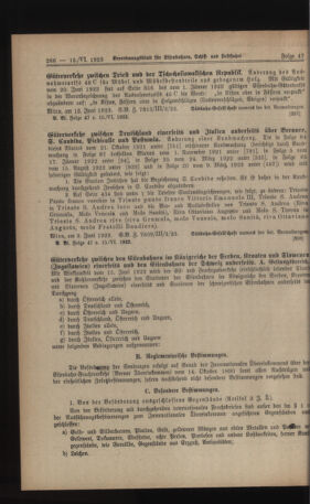 Verordnungs-Blatt für Eisenbahnen und Schiffahrt: Veröffentlichungen in Tarif- und Transport-Angelegenheiten 19230615 Seite: 2