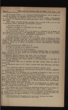 Verordnungs-Blatt für Eisenbahnen und Schiffahrt: Veröffentlichungen in Tarif- und Transport-Angelegenheiten 19230615 Seite: 9