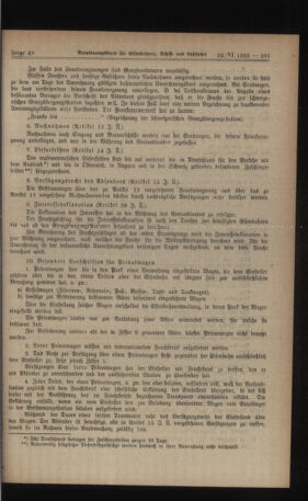 Verordnungs-Blatt für Eisenbahnen und Schiffahrt: Veröffentlichungen in Tarif- und Transport-Angelegenheiten 19230622 Seite: 5