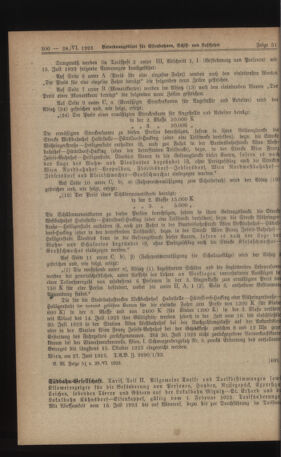 Verordnungs-Blatt für Eisenbahnen und Schiffahrt: Veröffentlichungen in Tarif- und Transport-Angelegenheiten 19230628 Seite: 2