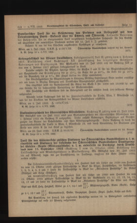 Verordnungs-Blatt für Eisenbahnen und Schiffahrt: Veröffentlichungen in Tarif- und Transport-Angelegenheiten 19230706 Seite: 2