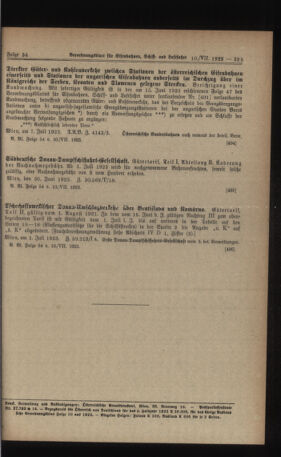 Verordnungs-Blatt für Eisenbahnen und Schiffahrt: Veröffentlichungen in Tarif- und Transport-Angelegenheiten 19230710 Seite: 3