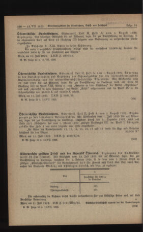 Verordnungs-Blatt für Eisenbahnen und Schiffahrt: Veröffentlichungen in Tarif- und Transport-Angelegenheiten 19230713 Seite: 2