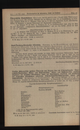 Verordnungs-Blatt für Eisenbahnen und Schiffahrt: Veröffentlichungen in Tarif- und Transport-Angelegenheiten 19230727 Seite: 4