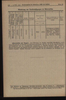 Verordnungs-Blatt für Eisenbahnen und Schiffahrt: Veröffentlichungen in Tarif- und Transport-Angelegenheiten 19230803 Seite: 4