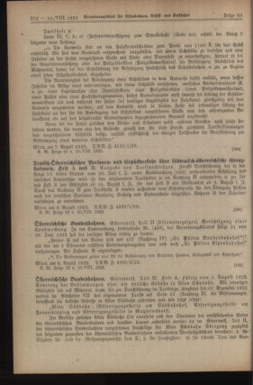 Verordnungs-Blatt für Eisenbahnen und Schiffahrt: Veröffentlichungen in Tarif- und Transport-Angelegenheiten 19230810 Seite: 2