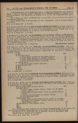 Verordnungs-Blatt für Eisenbahnen und Schiffahrt: Veröffentlichungen in Tarif- und Transport-Angelegenheiten 19230828 Seite: 4