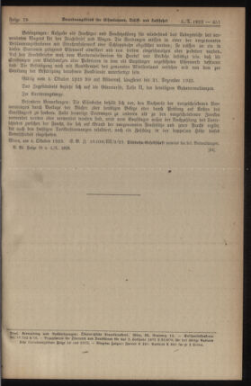 Verordnungs-Blatt für Eisenbahnen und Schiffahrt: Veröffentlichungen in Tarif- und Transport-Angelegenheiten 19231005 Seite: 3