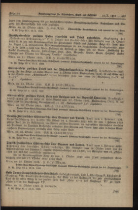 Verordnungs-Blatt für Eisenbahnen und Schiffahrt: Veröffentlichungen in Tarif- und Transport-Angelegenheiten 19231019 Seite: 3