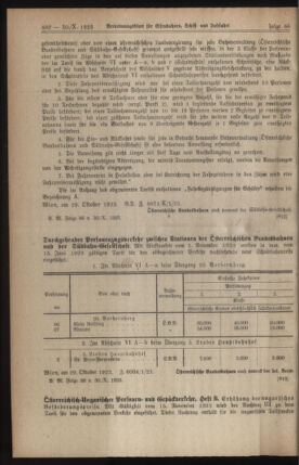 Verordnungs-Blatt für Eisenbahnen und Schiffahrt: Veröffentlichungen in Tarif- und Transport-Angelegenheiten 19231030 Seite: 2