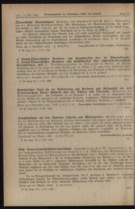 Verordnungs-Blatt für Eisenbahnen und Schiffahrt: Veröffentlichungen in Tarif- und Transport-Angelegenheiten 19231106 Seite: 2