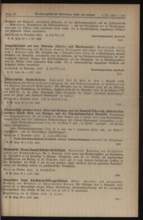 Verordnungs-Blatt für Eisenbahnen und Schiffahrt: Veröffentlichungen in Tarif- und Transport-Angelegenheiten 19231109 Seite: 3