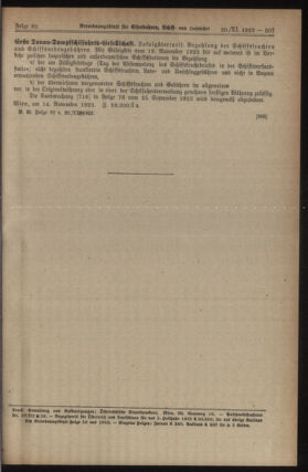 Verordnungs-Blatt für Eisenbahnen und Schiffahrt: Veröffentlichungen in Tarif- und Transport-Angelegenheiten 19231120 Seite: 3