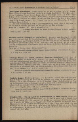 Verordnungs-Blatt für Eisenbahnen und Schiffahrt: Veröffentlichungen in Tarif- und Transport-Angelegenheiten 19231214 Seite: 12